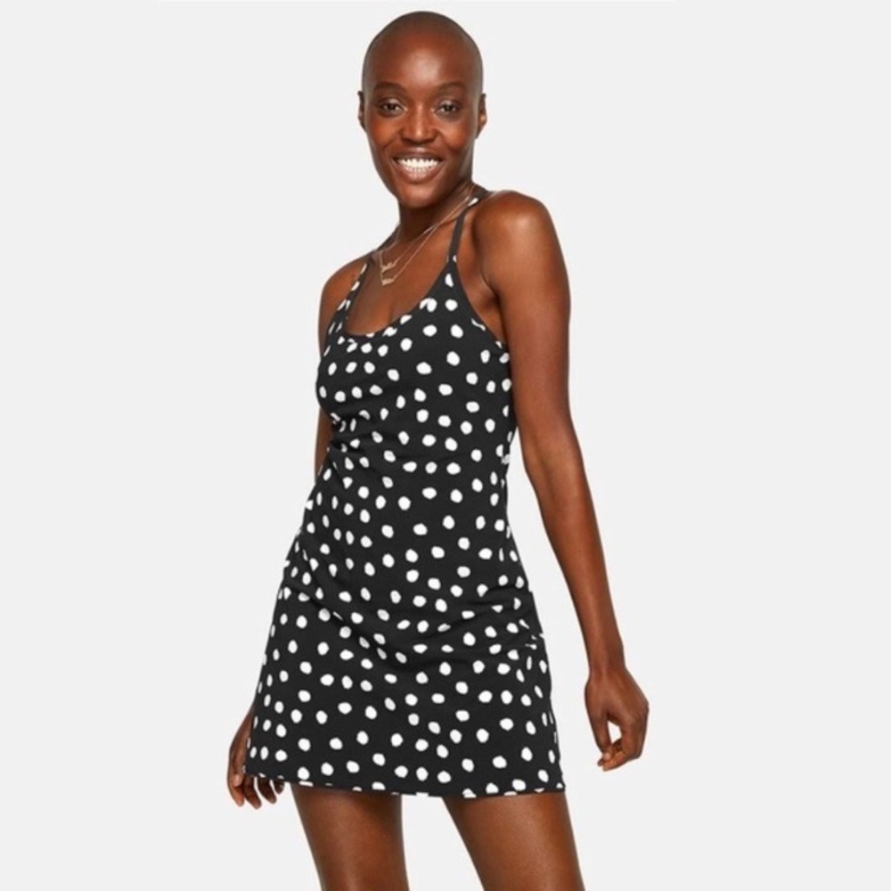 Polka Dot Exercise Dress